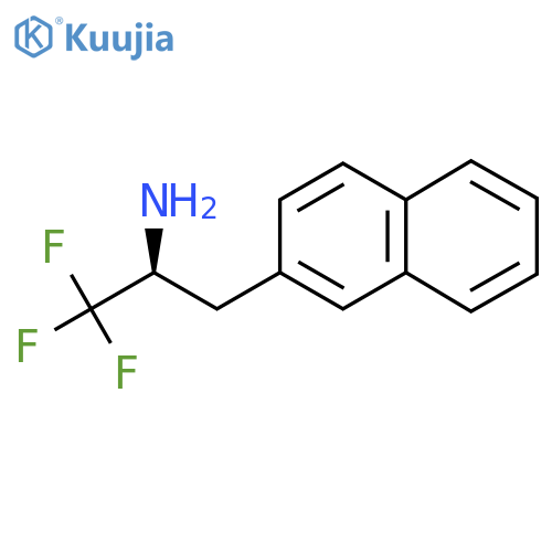 (2S)-1,1,1-trifluoro-3-(naphthalen-2-yl)propan-2-amine structure