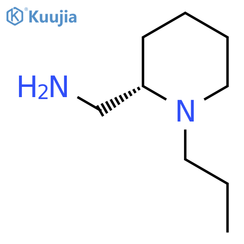 (2S)-1-propylpiperidin-2-ylmethanamine structure