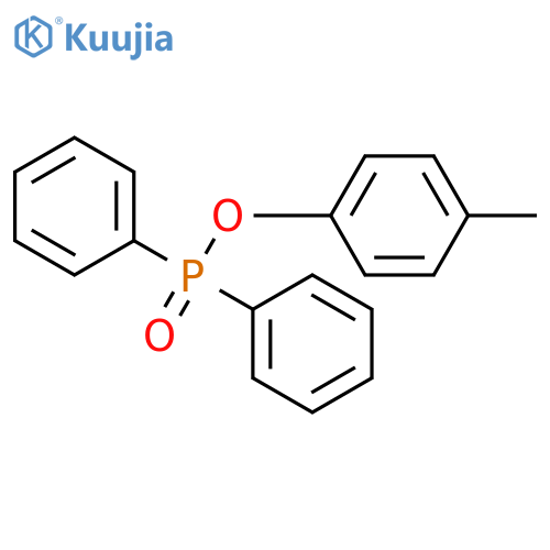 Phosphinic acid,diphenyl-, 4-methylphenyl ester (9CI) structure