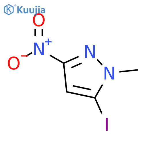 5-Iodo-1-methyl-3-nitro-1H-pyrazole structure