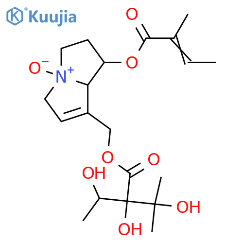 Heliosupine; 2'-Epimer, N-oxide structure