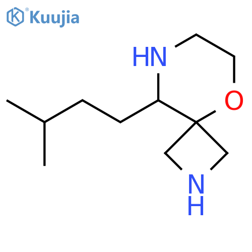 9-(3-methylbutyl)-5-oxa-2,8-diazaspiro3.5nonane structure