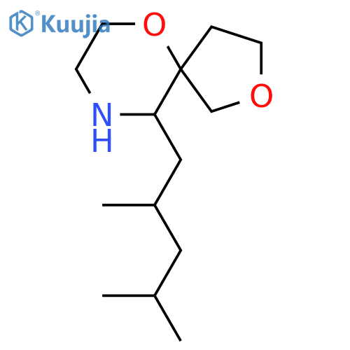 10-(2,4-dimethylpentyl)-2,6-dioxa-9-azaspiro4.5decane structure