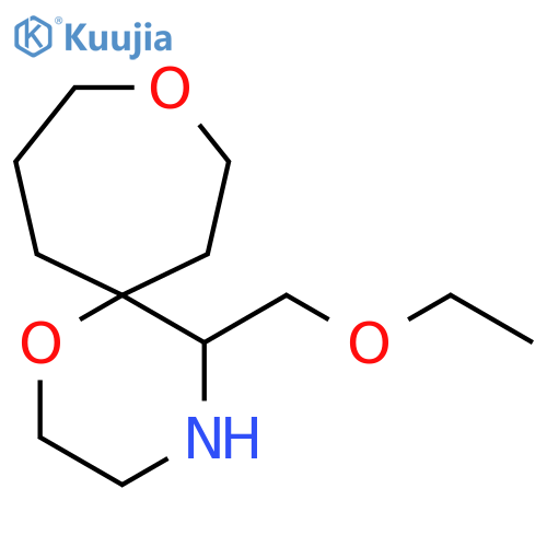 5-(ethoxymethyl)-1,9-dioxa-4-azaspiro5.6dodecane structure