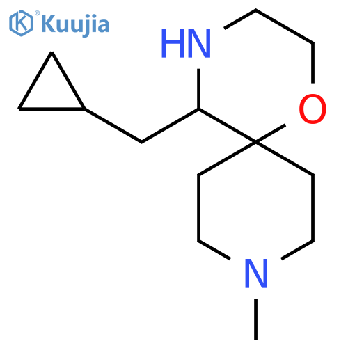 5-(cyclopropylmethyl)-9-methyl-1-oxa-4,9-diazaspiro5.5undecane structure