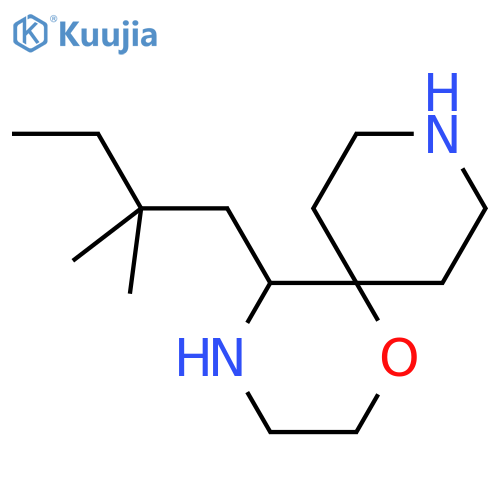 5-(2,2-dimethylbutyl)-1-oxa-4,9-diazaspiro5.5undecane structure