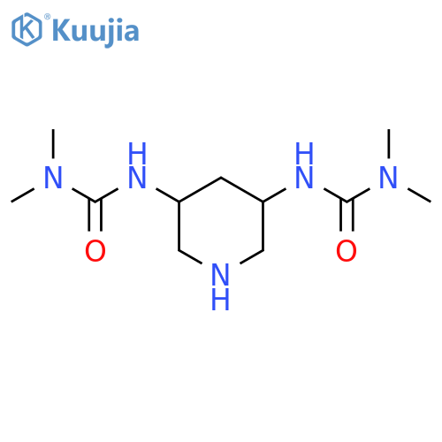 1-{5-(dimethylcarbamoyl)aminopiperidin-3-yl}-3,3-dimethylurea structure