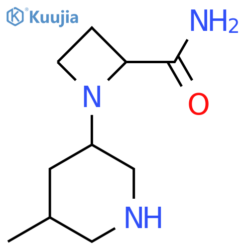 1-(5-methylpiperidin-3-yl)azetidine-2-carboxamide structure