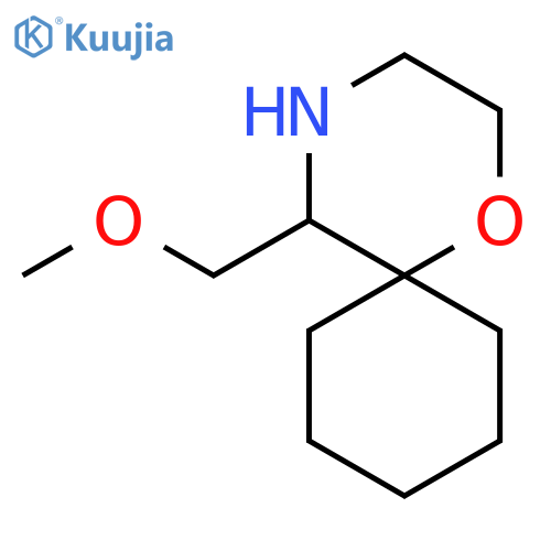 5-(methoxymethyl)-1-oxa-4-azaspiro5.5undecane structure