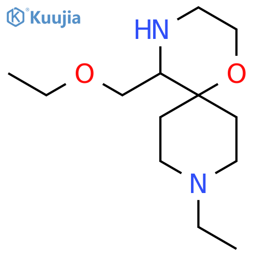 5-(ethoxymethyl)-9-ethyl-1-oxa-4,9-diazaspiro5.5undecane structure