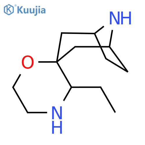 3'-ethyl-8-azaspirobicyclo3.2.1octane-3,2'-morpholine structure