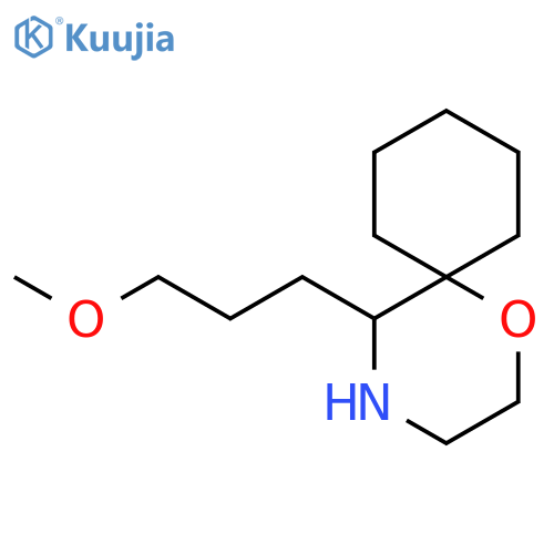 5-(3-methoxypropyl)-1-oxa-4-azaspiro5.5undecane structure