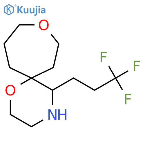 5-(3,3,3-trifluoropropyl)-1,9-dioxa-4-azaspiro5.6dodecane structure