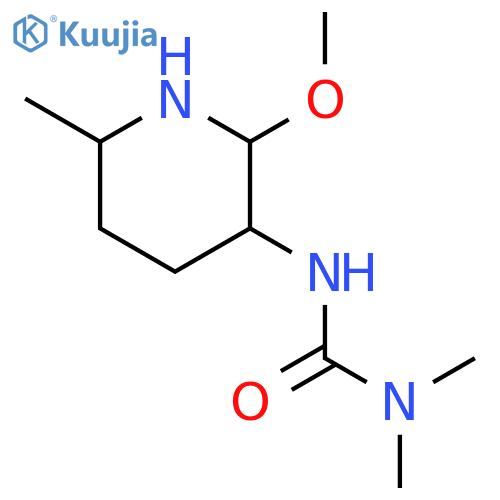 1-(2-methoxy-6-methylpiperidin-3-yl)-3,3-dimethylurea structure
