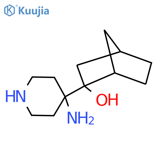 2-(4-aminopiperidin-4-yl)bicyclo2.2.1heptan-2-ol structure