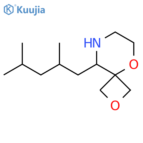 9-(2,4-dimethylpentyl)-2,5-dioxa-8-azaspiro3.5nonane structure