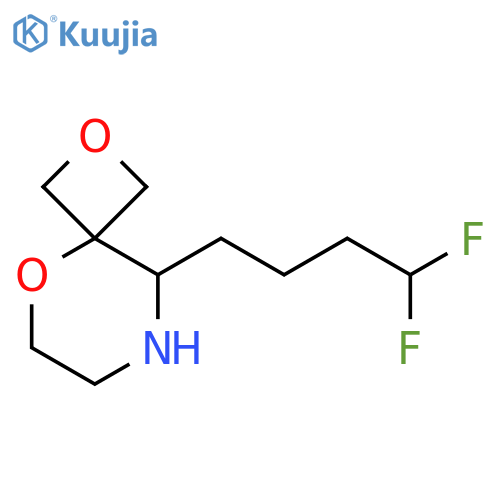 9-(4,4-difluorobutyl)-2,5-dioxa-8-azaspiro3.5nonane structure