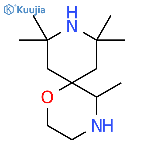 5,8,8,10,10-pentamethyl-1-oxa-4,9-diazaspiro5.5undecane structure