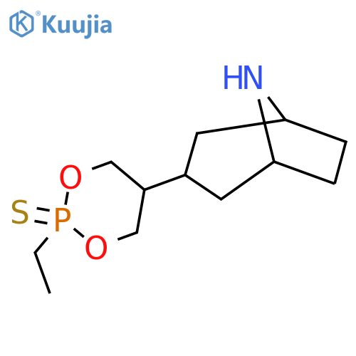 5-{8-azabicyclo3.2.1octan-3-yl}-2-ethyl-1,3,2lambda5-dioxaphosphinane-2-thione structure