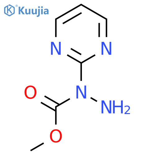 N-(pyrimidin-2-yl)methoxycarbohydrazide structure