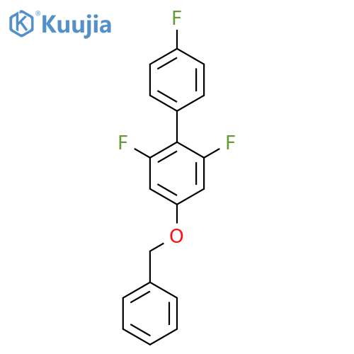 5-(benzyloxy)-1,3-difluoro-2-(4-fluorophenyl)benzene structure