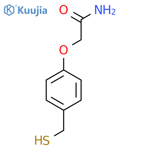 2-4-(sulfanylmethyl)phenoxyacetamide structure