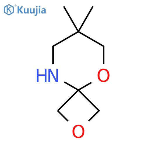 7,7-dimethyl-2,5-dioxa-9-azaspiro3.5nonane structure