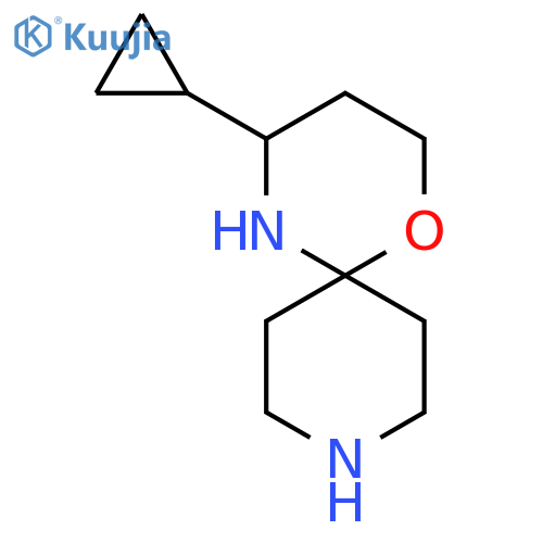 4-cyclopropyl-1-oxa-5,9-diazaspiro5.5undecane structure