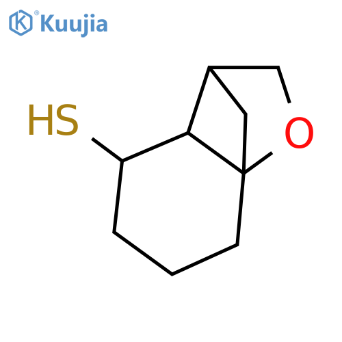 9-oxatricyclo5.2.1.0,1,6decane-5-thiol structure