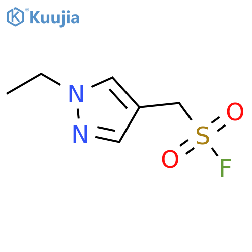 (1-ethyl-1H-pyrazol-4-yl)methanesulfonyl fluoride structure