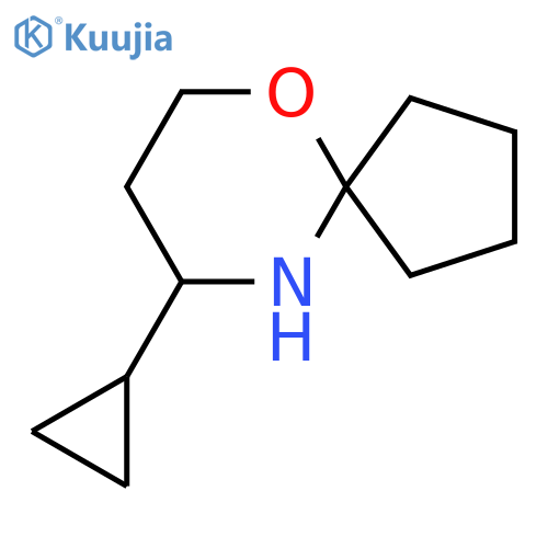 9-cyclopropyl-6-oxa-10-azaspiro4.5decane structure