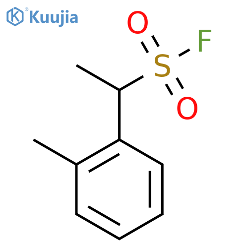 1-(2-methylphenyl)ethane-1-sulfonyl fluoride structure