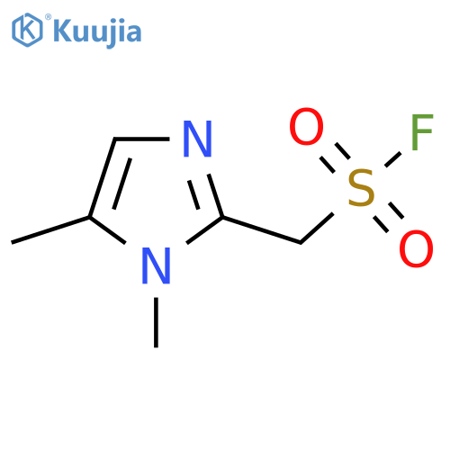 (1,5-dimethyl-1H-imidazol-2-yl)methanesulfonyl fluoride structure