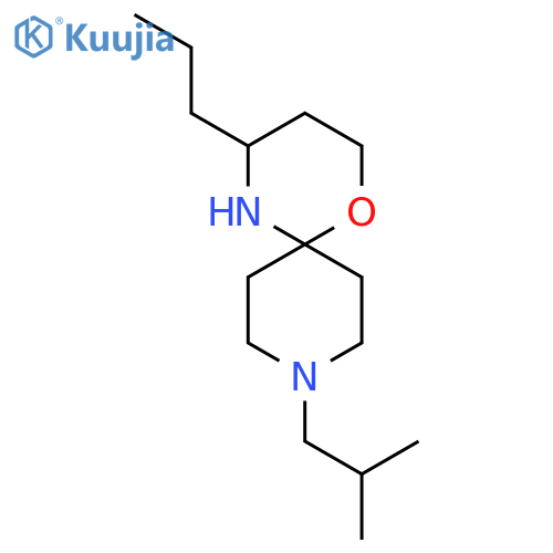 9-(2-methylpropyl)-4-propyl-1-oxa-5,9-diazaspiro5.5undecane structure