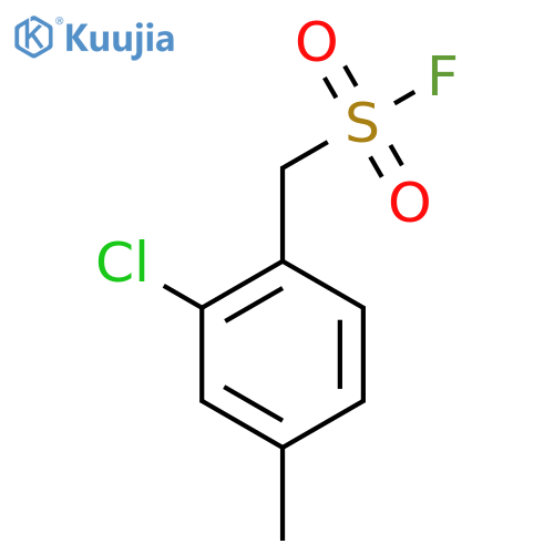 (2-chloro-4-methylphenyl)methanesulfonyl fluoride structure