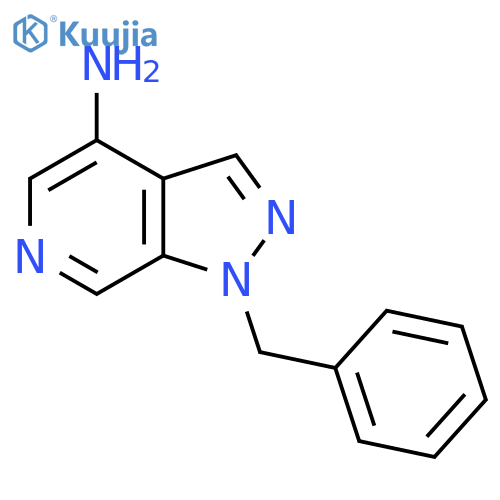 1-benzyl-1H-pyrazolo3,4-cpyridin-4-amine structure