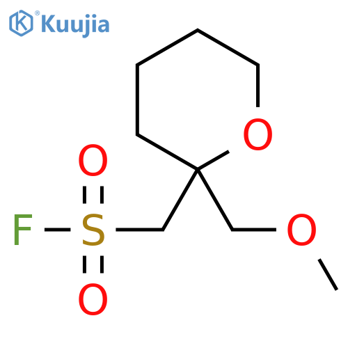 2-(methoxymethyl)oxan-2-ylmethanesulfonyl fluoride structure