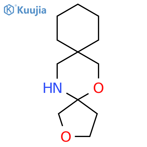 2,6-dioxa-15-azadispiro4.2.5^{8}.2^{5}pentadecane structure