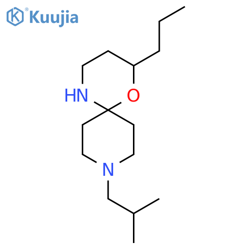 9-(2-methylpropyl)-2-propyl-1-oxa-5,9-diazaspiro5.5undecane structure