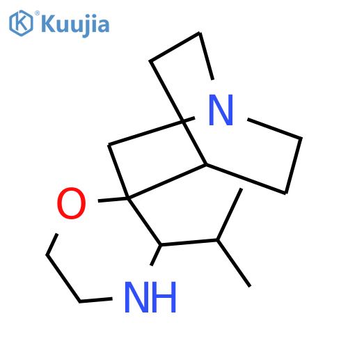 3'-(propan-2-yl)-4-azaspirobicyclo2.2.2octane-2,2'-morpholine structure