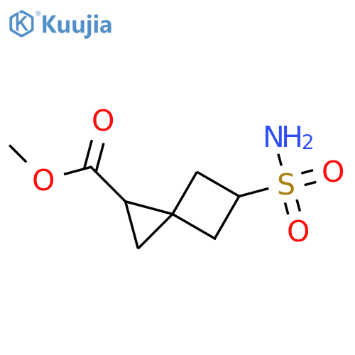 methyl 5-sulfamoylspiro2.3hexane-1-carboxylate structure