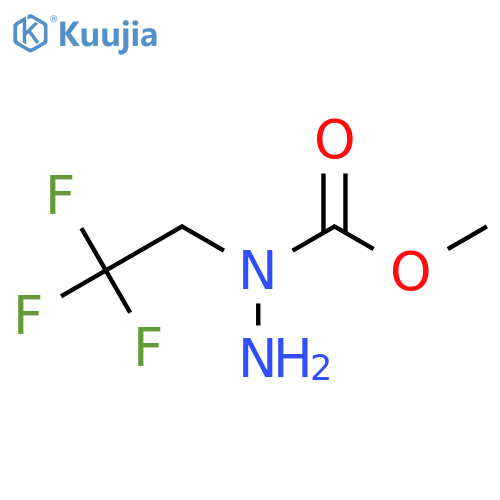 N-(2,2,2-trifluoroethyl)methoxycarbohydrazide structure