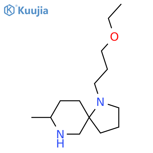 1-(3-ethoxypropyl)-8-methyl-1,7-diazaspiro4.5decane structure