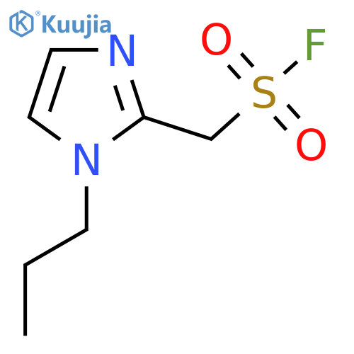 (1-propyl-1H-imidazol-2-yl)methanesulfonyl fluoride structure