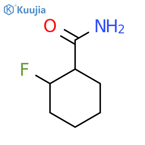 2-Fluorocyclohexane-1-carboxamide structure