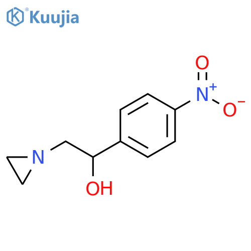2-AZIRIDIN-1-YL-1-(4-NITRO-PHENYL)-ETHANOL structure