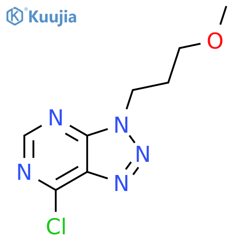 7-chloro-3-(3-methoxypropyl)-3H-1,2,3triazolo4,5-dpyrimidine structure
