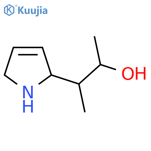 3-(2,5-dihydro-1H-pyrrol-2-yl)butan-2-ol structure