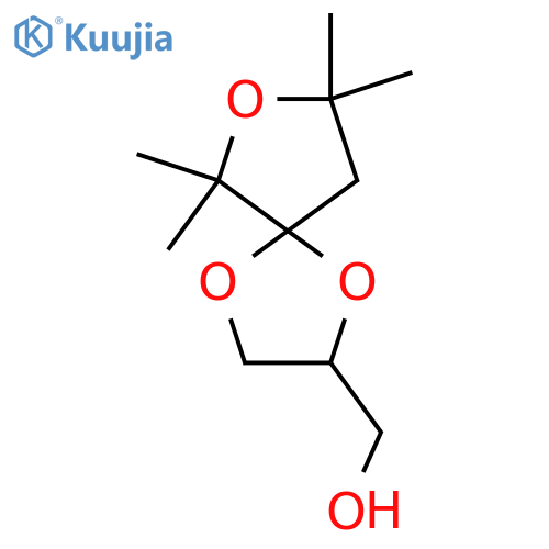 {6,6,8,8-tetramethyl-1,4,7-trioxaspiro4.4nonan-2-yl}methanol structure