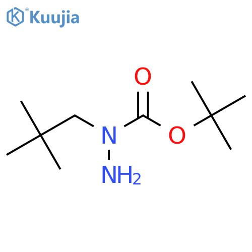 N-(2,2-dimethylpropyl)(tert-butoxy)carbohydrazide structure
